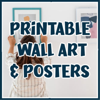 Printable Wall Art & Posters